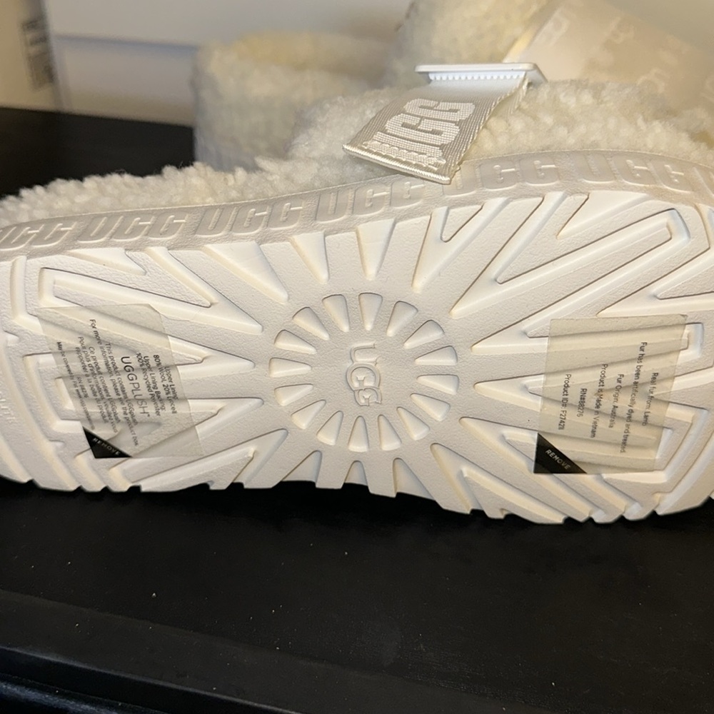 New Women’s Size 8 UGG FLUFFITA SANDLE - Picture 3 of 8